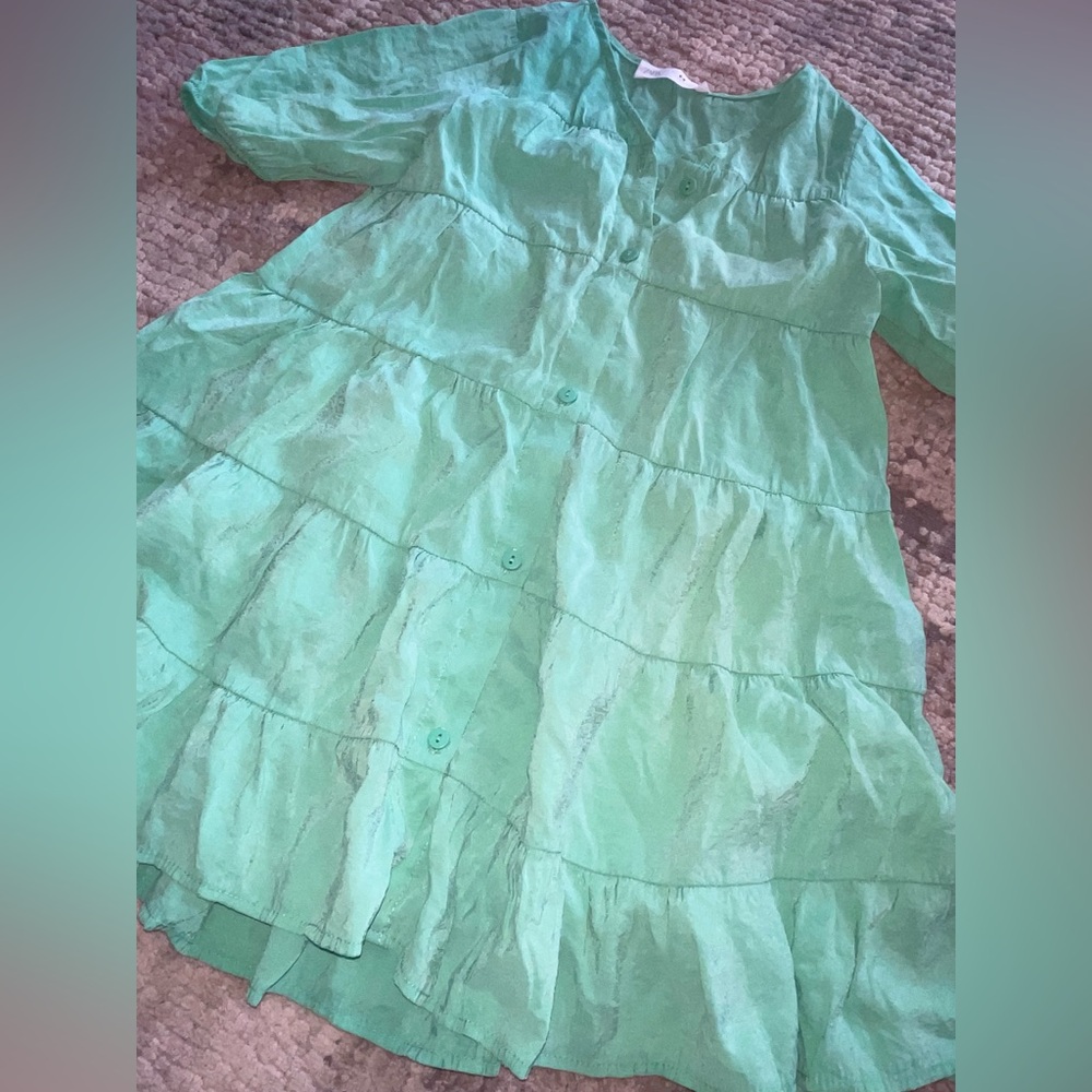 Zara button down dress - Picture 2 of 3
